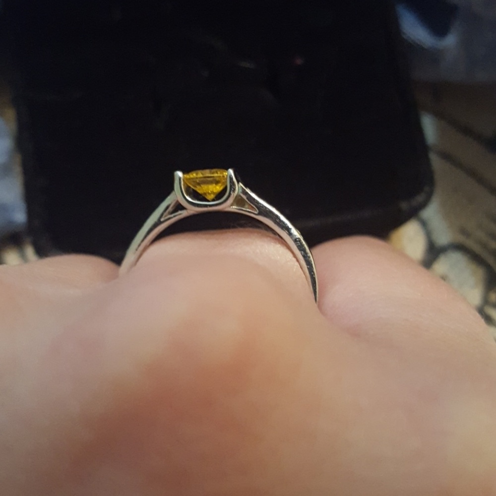 True Citrine Ring - Picture 2 of 2